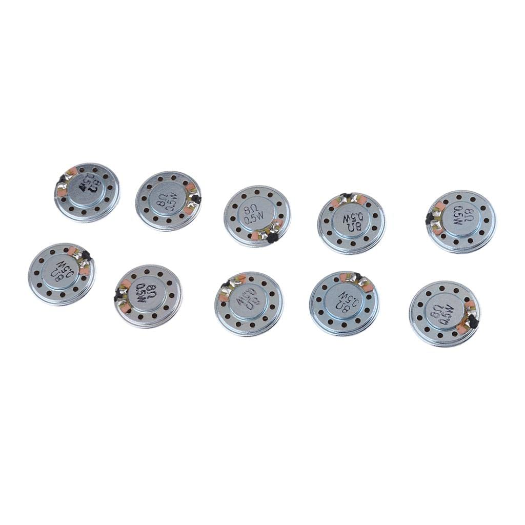 6つの小型スピーカー Amazon.co.jp: KESOTO 10個入り 丸い ブラック 小型スピーカー